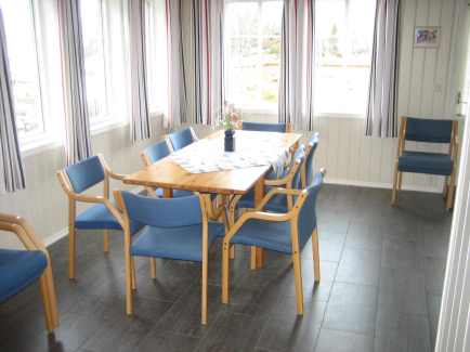 Spisegruppe med plass til 8-10 personer